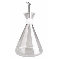 ACEITERA PROBETA CRISTAL 500 ML.