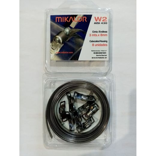 ADAPFLEX CONJUNTO CINTA Y CABEZAL 8MM W2