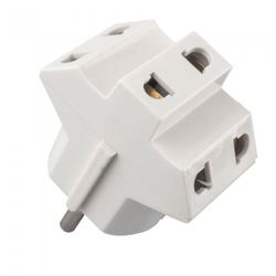 ADAPTADOR 16 A. 4,8MM.3 TOMAS .SCHUKO