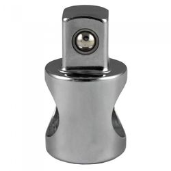 ADAPTADOR 3/8" HEMBRA - 1/2" MACHO CROMADO