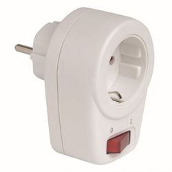 ADAPTADOR CON INTERRUPTOR 16A 250V