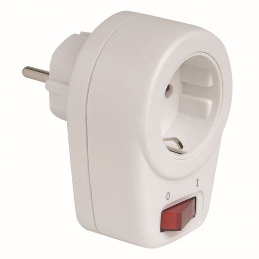 ADAPTADOR CON INTERRUPTOR 16A 250V