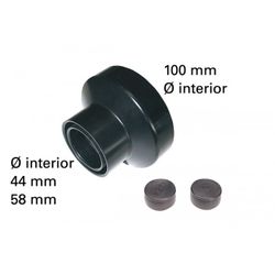 ADAPTADOR DE 100 MM PARA MANGUERAS DE 45-60 MM DE DIAMETRO