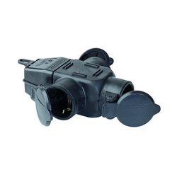 ADAPTADOR DE GOMA TT 16A 250V
