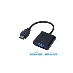 ADAPTADOR HDMI MACHO -VGA HEMBRA/JACK 3.5 HEMBRA