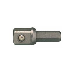 ADAPTADOR HEXAGONAL 1/4" A 1/4" M140037