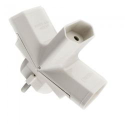 ADAPTADOR ONLEX 10 A. 4,8 MM.3T.SCHUKO
