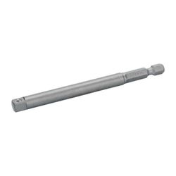 ADAPTADOR PARA PERFIL HEXAGONAL DE 1/4" CON CUADRADILLO DE 1/4", DE 100.MM (1