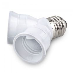 ADAPTADOR PORTALAMPARAS ONLEX E-27 A 2XE-27
