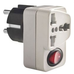*ADAPTADOR UNIVERSAL 4.8MM MULTIPLE C/INTERR.
