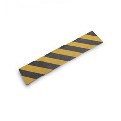 ADHESIVO ANTIDESLIZANTE AMARILLO/NEGRO 60X15CMS.(PACK 2 UNDS.)