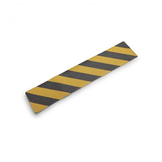 ADHESIVO ANTIDESLIZANTE AMARILLO/NEGRO 60X15CMS.(PACK 2 UNDS.)