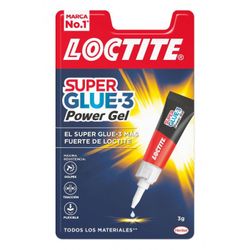 ADHESIVO INSTANTANEO POWER GEL LOCTITEL S GLUE-3. 3 GR.