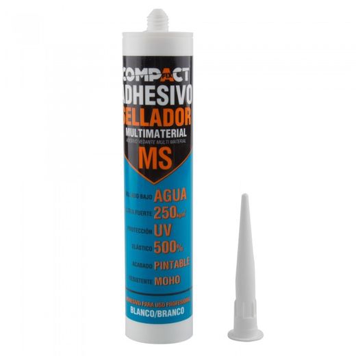 ADHESIVO MONTAJE SELLADOR MS BLANCO 300