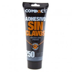 ADHESIVO SIN CLAVOS COMPACT 250 GR.