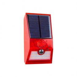 ALARMA SOLAR 129 DB Y LUZ LED 3W. IP55