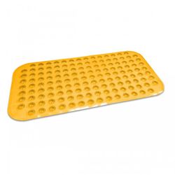 ALFOMBRA ANTIDESLIZANTE "BURBUJAS" GRAN72X38CM AMARILLO