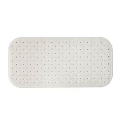 ALFOMBRA BAÑERA CLASSIC 36X76CM. BLANCA