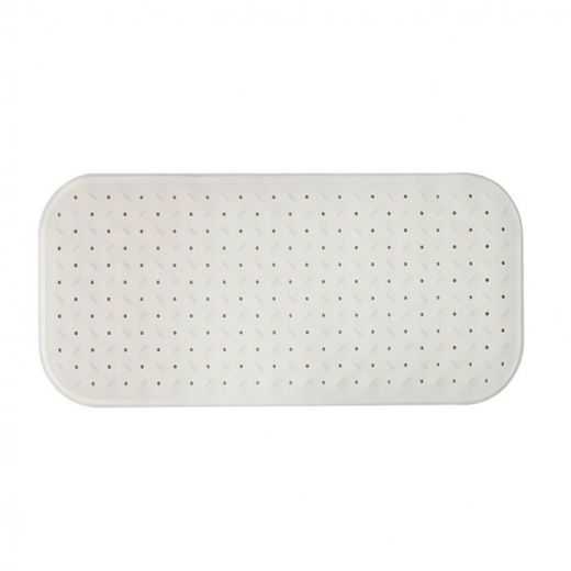 ALFOMBRA BAÑERA CLASSIC 36X76CM. BLANCA
