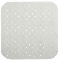 ALFOMBRA BAÑERA CLASSIC 54X54CM. BLANCO