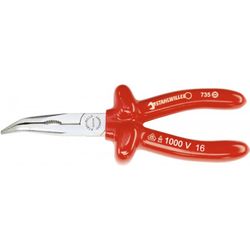 ALICATE DE PINZA CURVA SEMIRREDONDA CON FILO 6530 7 160
