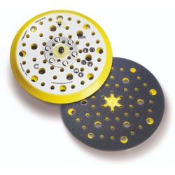 ALMOHADILLA 54 PERFORACIONES BLANDA YELLOW PLATO SOPORTE PARA LIJADORA EXCENTRICA 150 MM SERIE