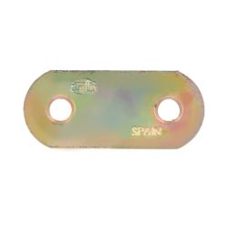 Amig 1017 | placa 2 | 37 x 16 x 1,5 mm | acero | bicromatado