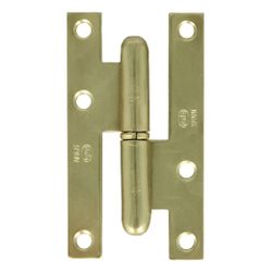 Amig 1023 | pernio 403 | 95 x 52 x 2 mm | acero | latonado barnizado - derecha