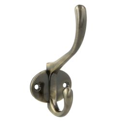 Amig 10416 | colgador de pared doble 26 | 108 mm | zamak | cuero