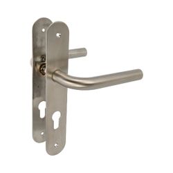 Amig 10449 | manilla con placa 4lb | 230 x 40 mm | acero inoxidable 18/8 | mate