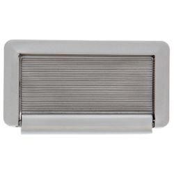 Amig 10465 | tirador tarjeta 295 | 72 x 40 mm | zamak | cromado mate