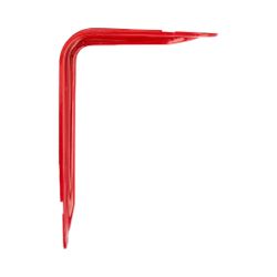 Amig 10493 | palomilla 14 | 250 x 175 mm | acero | rojo