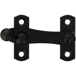Amig 10652 | aldabilla 3 | 75 x 46 mm | acero | negro