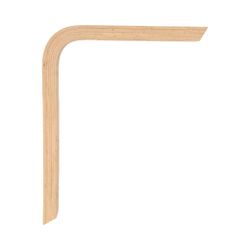 Amig 10683 | palomilla de madera 17 | 200 x 150 x 28 x 16 mm | madera | haya