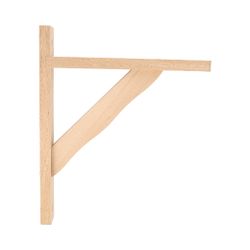 Amig 10689 | palomilla de madera 18 | 280 x 230 x 35 x 15 mm | madera | haya