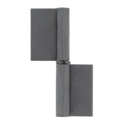 Amig 10752 | pernio de soldar 1 | 80 x 50 x 1,8 mm | acero | pulido - derecha