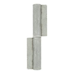 Amig 10754 | pernio de soldar 2 | 80 x 22 x 1,8 mm | acero | pulido - derecha