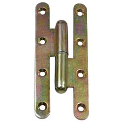 Amig 10823 | pernio 505 | 110 x 55 x 3 mm | acero | bicromatado - izquierda