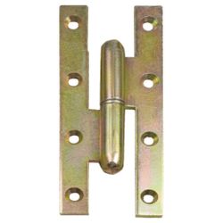 Amig 10831 | pernio 503 | 140 x 55 x 3 mm | acero | bicromatado - izquierda