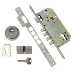 Amig 10843 | cerradura 100 (60) | 60/85 | acero inoxidable 18/8 | mate