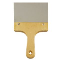 Amig 10990 | espátula emplastecer inox 4640 | 180 mm | acero inoxidable | mango madera
