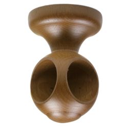 Amig 11090 | soporte techo para esquina 291 | ø30 x 80 mm | madera | sapelli