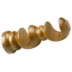 Amig 11195 | soporte frente doble 220 | ø20/30 mm x 150 mm | madera | blanco