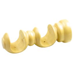 Amig 11196 | soporte frente doble 230 | ø30/30 mm x 150 mm | madera | blanco