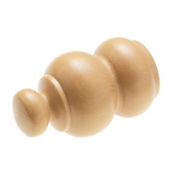 Amig 11203 | terminal 300 | ø20 mm x 76 mm | madera | blanco