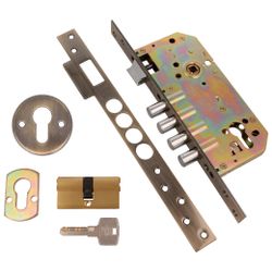 Amig 11241 | cerradura 120 | 50/85 | acero | cuero