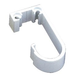 Amig 1148 | soporte tubo armario 5 | ø16 mm | aluminio | blanco