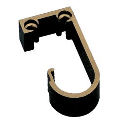 Amig 1151 | soporte tubo armario 6 | ø20 mm | aluminio | bronceado
