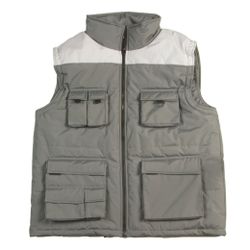 Amig 11797 | chaleco 17304 | xxl | pongee-pvc | gris