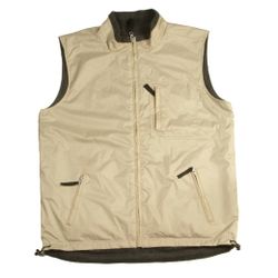 Amig 11801 | chaleco 17310 | xxl | poliéster / pvc | beige